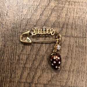 Juicy Couture Strawberry brooch
